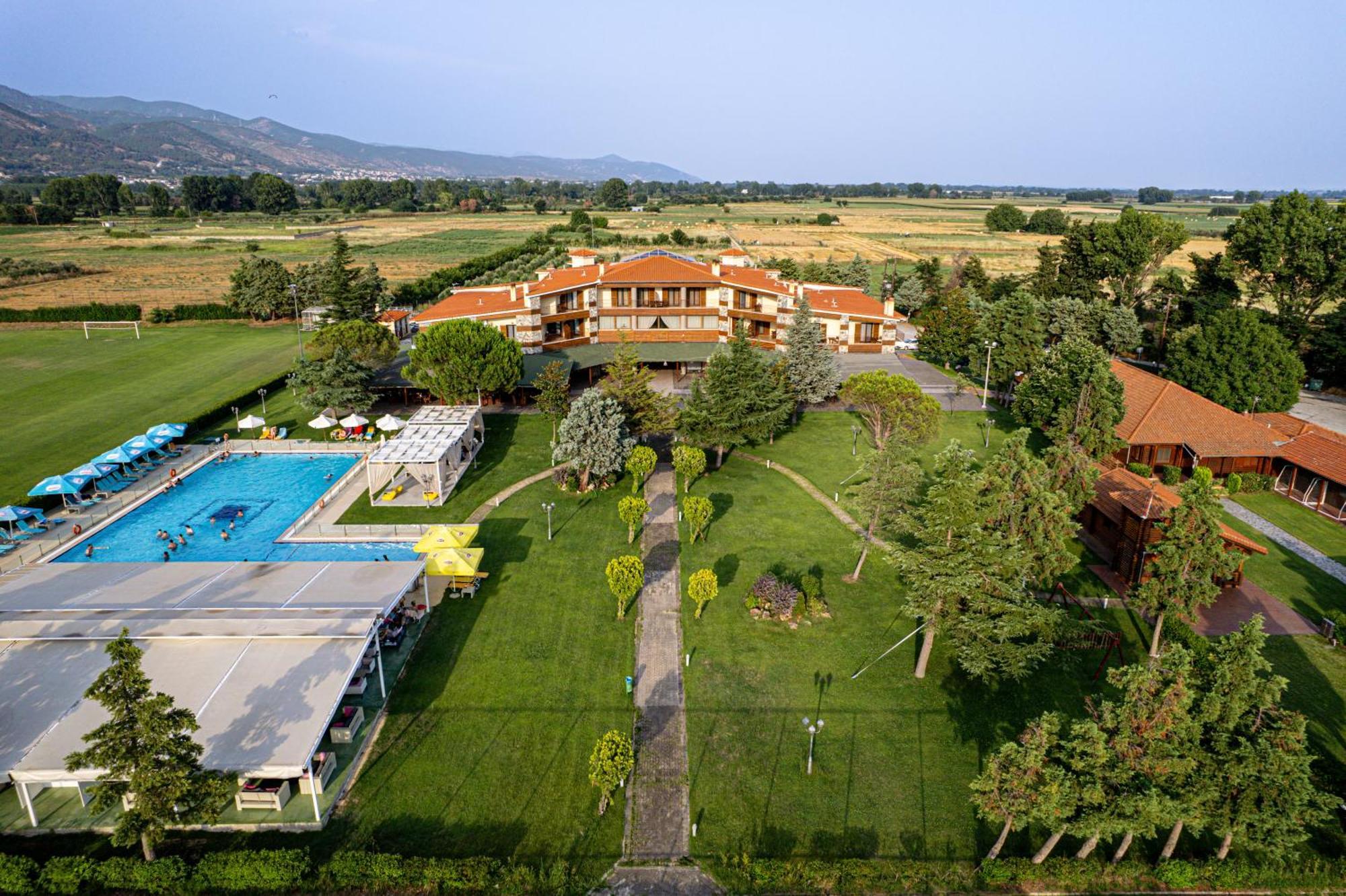 Le Chalet Xanthi Bagian luar foto
